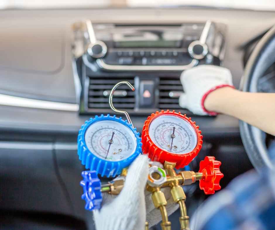 اصلاح تكييف السيارات